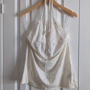 White halter top (Medium)